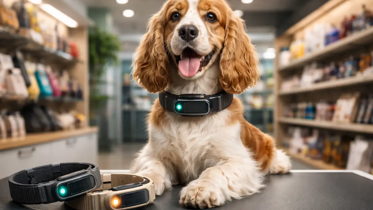 Rastreadores solares para cães